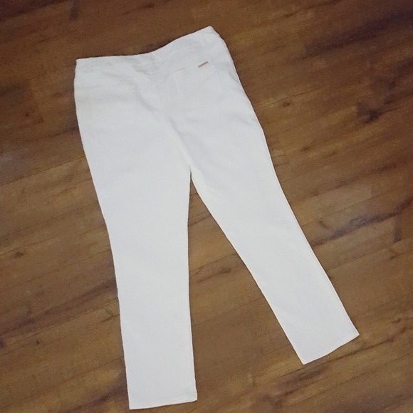 Vintage‎ Anne Klein White High Waist Jeans - Picture 5 of 7
